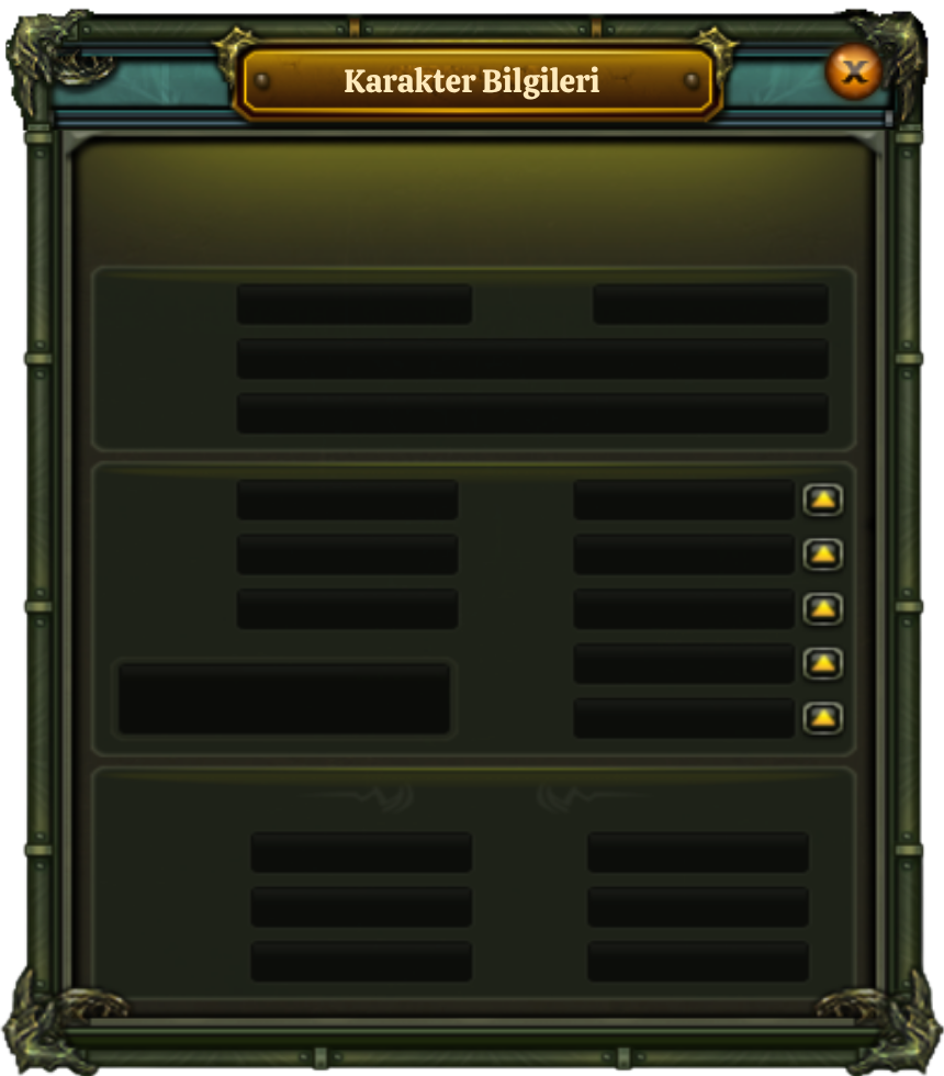 Karakter Bilgileri